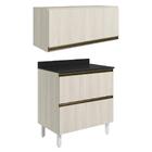 Armario Aereo E Balcao 2 Gavetas Mdf Kali Nicioli