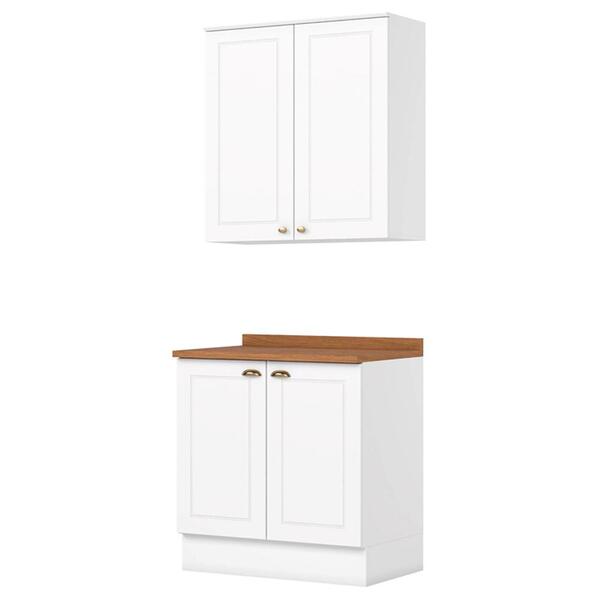 Armario Aereo E Balcao 80cm Americana Henn