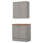 Armario Aereo E Balcao 80cm Americana Henn