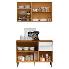 Armario Aereo E Balcao Com Tampo 120 Cm Armoveis