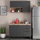 Armario Aereo E Balcao Com Tampo 120cm Fi0012 Demobile