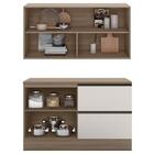 Armario Aereo E Balcao Com Tampo 12544x12550 Pln