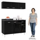 Armário Aéreo E Balcão De Cozinha 120cm Com Tampo Classic Z46