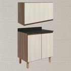 Armario Aereo E Balcao Mdf 60cm Kali Nicioli