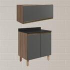 Armario Aereo E Balcao Mdf 70cm Kali Nicioli