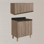 Armario Aereo E Balcao Mdf 70cm Kali Nicioli