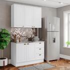 Armario Aereo E Balcao Para Pia 120 Cm Americana Henn