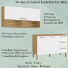 Armario Aereo E Balcao Para Pia 120cm 780x754am Ktp