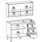 Armario Aereo E Balcao Para Pia 120cm 780x754am Ktp