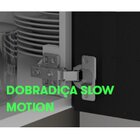 Armário Aéreo Em Aço 2 Portas Com Dobradiças Slow Motion Excl