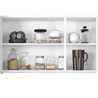 Armário Aéreo Em Aço 3 Portas De Vidro Temperado Exclusive It