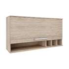 Armário Aéreo Evolution 1 Pt Carvalho 120 Cm