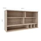 Armário Aéreo Evolution 1 Pt Carvalho 120 Cm