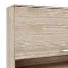 Armário Aéreo Evolution 1 Pt Carvalho 120 Cm