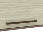 Armário Aéreo Evolution 1 Pt Tannat E Legno Crema 80 Cm