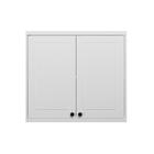 Armário Aéreo Évora 2 Pt Branco Ártico 80 Cm