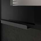 Armário Aéreo Exclusive Ll 2 Pt Preto 80 Cm