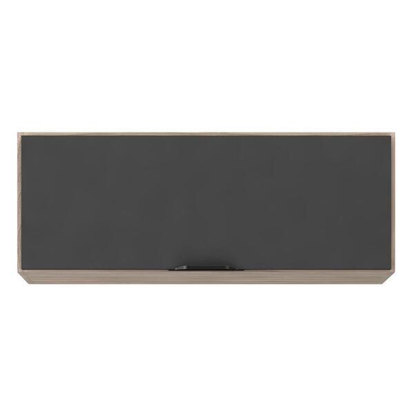 Armário Aéreo Firenze 1 Porta Basculante 80cm - Demóbile