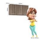 Armário Aéreo Fit 120 Com 3 Portas - Nicioli