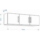 Armário Aéreo Flex 3 Pt Branco