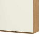 Armário Aéreo Frow 1 Pt Freijó E Off White 98 Cm