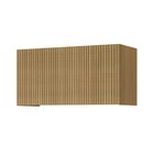 Armário Aéreo Geladeira 1 Porta Basculante 80cm Ripado  100%