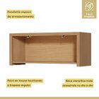 Armário Aéreo Geladeira 1 Porta Basculante Condessa 80cm 100%