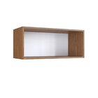 Armário Aéreo Geladeira 1 Porta Giovanna Freijo/cinza