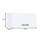 Armário Aéreo Geladeira Ajl 60cm Castanho/avelã