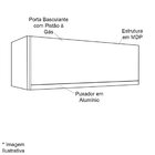 Armário Aéreo Geladeira Andréia 60cm 1 Porta - Ajl Móveis