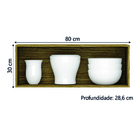 Armário Aéreo Geladeira De Cozinha E Lavanderia 1 Porta Módul