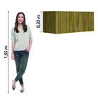 Armário Aéreo Geladeira De Cozinha E Lavanderia 1 Porta Módul