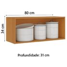 Armário Aéreo Geladeira De Cozinha e Lavanderia Itatiaia 1 Po