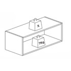 Armário Aéreo Geladeira Dinamarca 80cm 1 Porta - Indékes