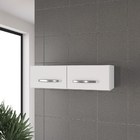 Armário Aéreo Geladeira Mara 2 Portas Branco