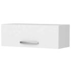 Armário Aéreo Geladeira Veneza 70cm 1 Porta Branco - Lumil Mó