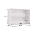 Armário Aéreo Geometric 2 Pt Branco