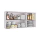 Armário Aéreo Geometric 3 Pt Branco