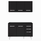 Armário Aéreo Honduras E Balcão Gabinete Sem Tampo 120cm Suéc