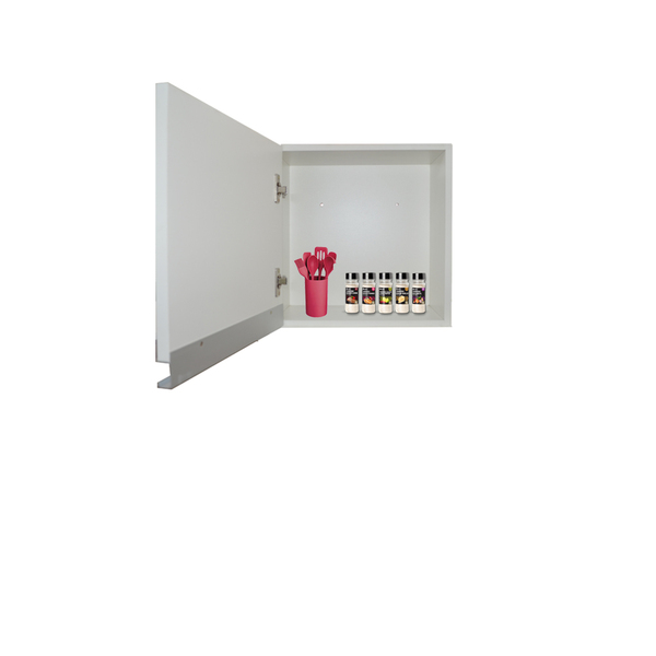 Armário Aéreo Ideal Para Cozinha/lavanderia 1 Porta - Branco