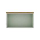 Armário Aéreo Iluminata 1 Pt Verde Mint 80 Cm