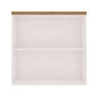 Armário Aéreo Iluminata 2 Pt Branco 80 Cm