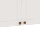 Armário Aéreo Iluminata 2 Pt Branco 80 Cm