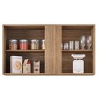 Armário Aéreo Indiana E Balcão Gabinete 100cm Luziania Castan