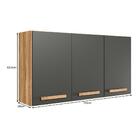 Armário Aéreo Intenza 120cm 3 Portas - Nicioli