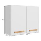 Armário Aéreo Intenza 80cm 2 Portas - Nicioli