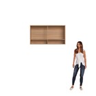 Armário Aéreo Jade 2 Portas 1 Prateleira Freijó - Delmarco