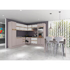 Armário Aéreo Jasmim 80cm 1 Porta Basculante Com Vidro Caloma