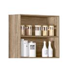 Armário Aéreo Kali Premium 2 Portas De Vidro 80cm - Nicioli