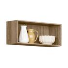 Armário Aéreo Kali Premium Porta Basculante De Vidro - Nicioli